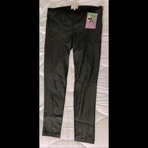 Faux Leather Stretch Pants